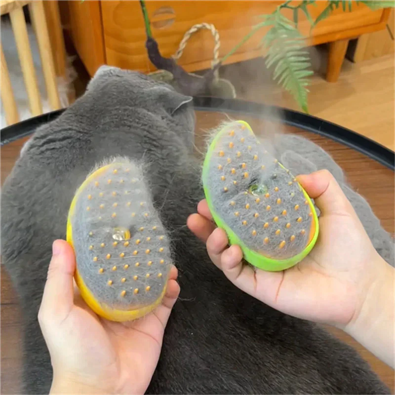 Steaming Cat Brush