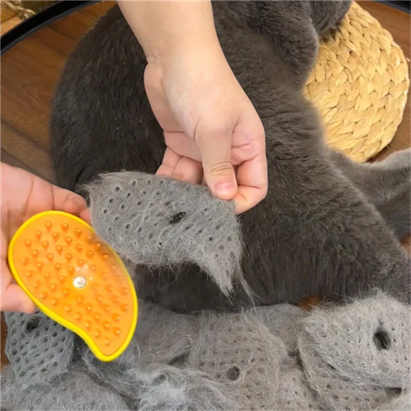 Steaming Cat Brush