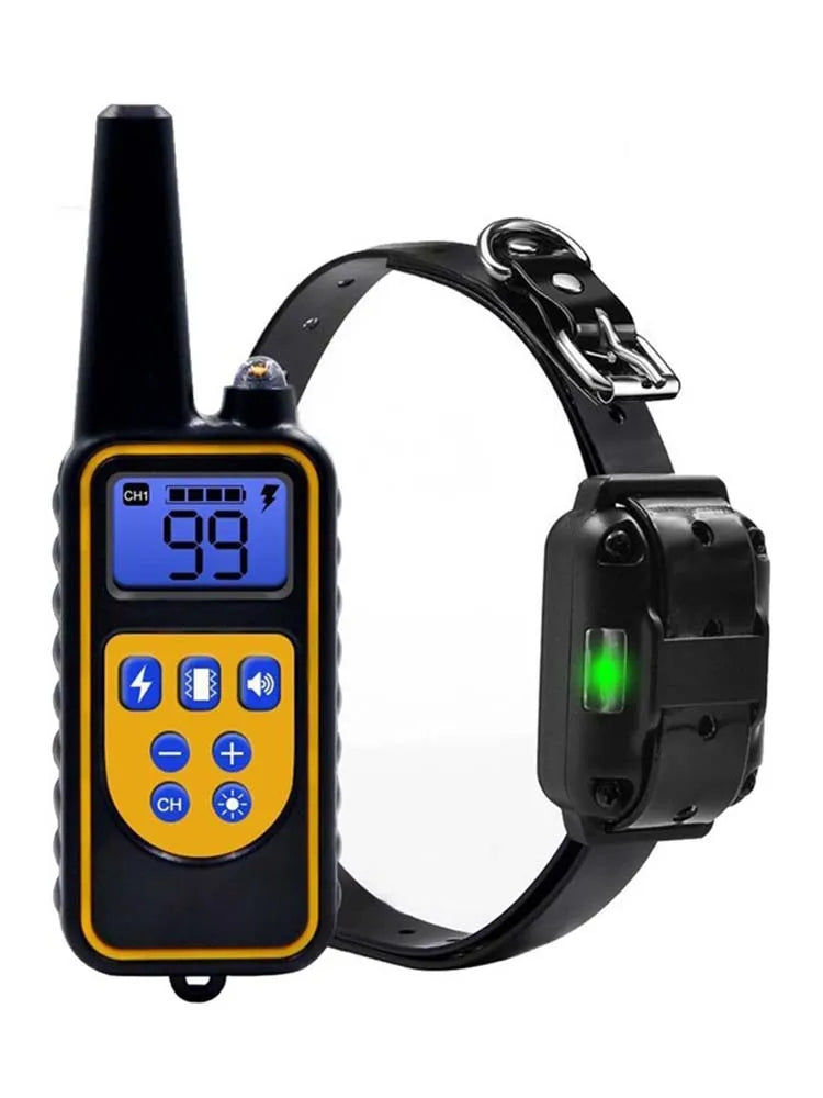 Rechargeable LCD Display Electric Dog Training Collar