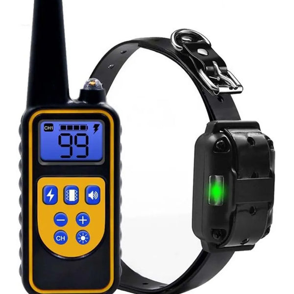 Rechargeable LCD Display Electric Dog Training Collar