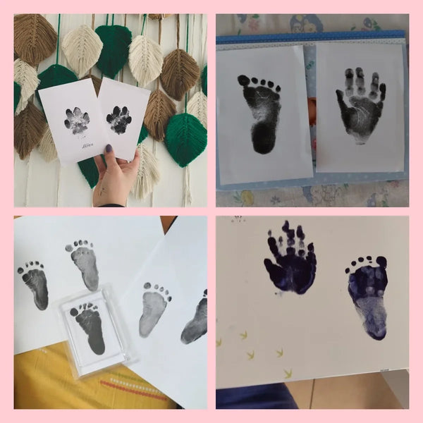 Non-Toxic Baby Handprint Footprint Imprint Kit