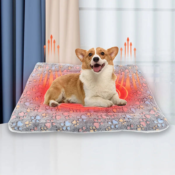 Flannel Thickened Pet Sleeping Mat Warm Pet Blanket